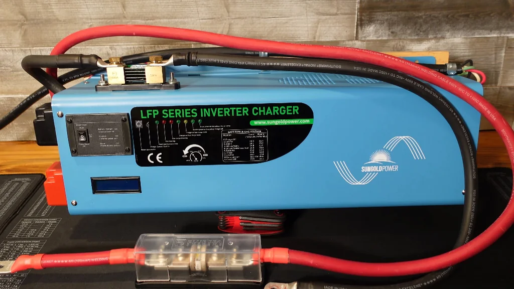 SunGoldPower 4000W low-frequency inverter setup