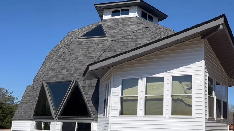 Original barn solar system setup