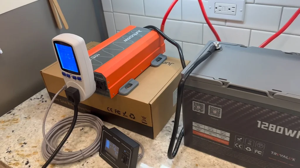 Inverter and power meter setup
