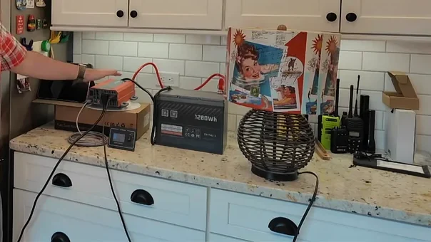 Man explaining the benefits of the custom setup