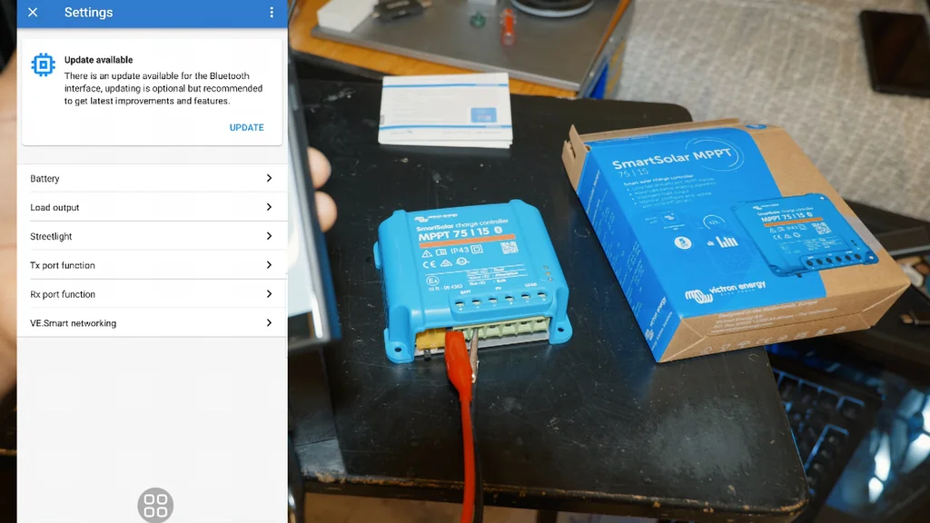 Bluetooth interface update notification