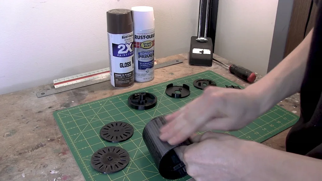 Assembling fan blades