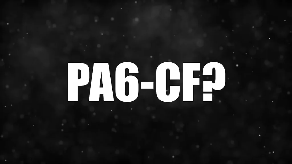 PA6-CF material overview screen