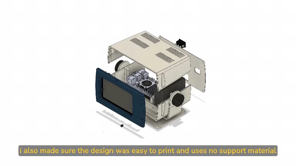 3D CAD model of the MDR computer assembly