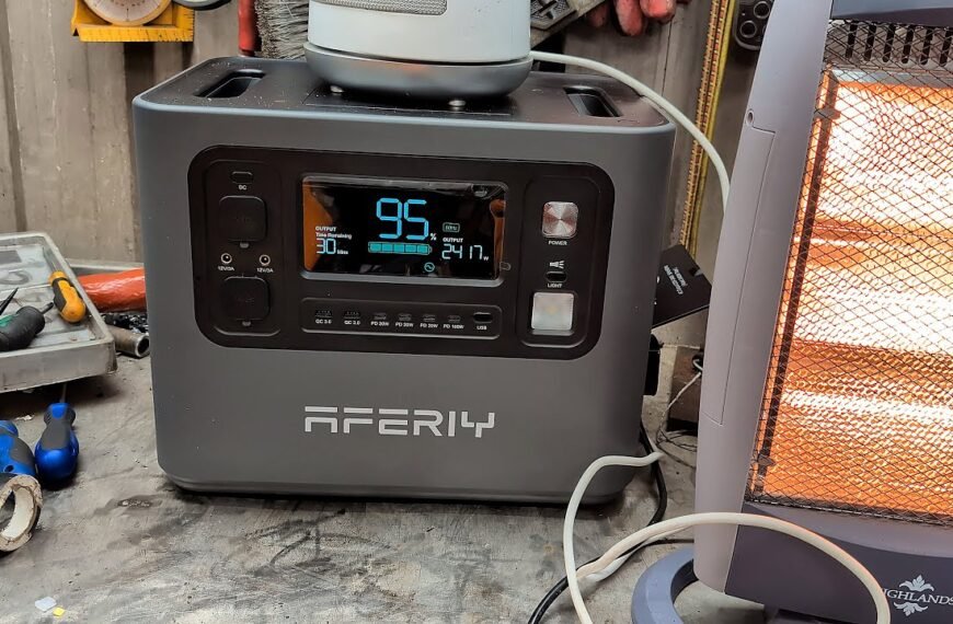 Aferiy P210 Test: Inverter Waveform & Load Stress Results