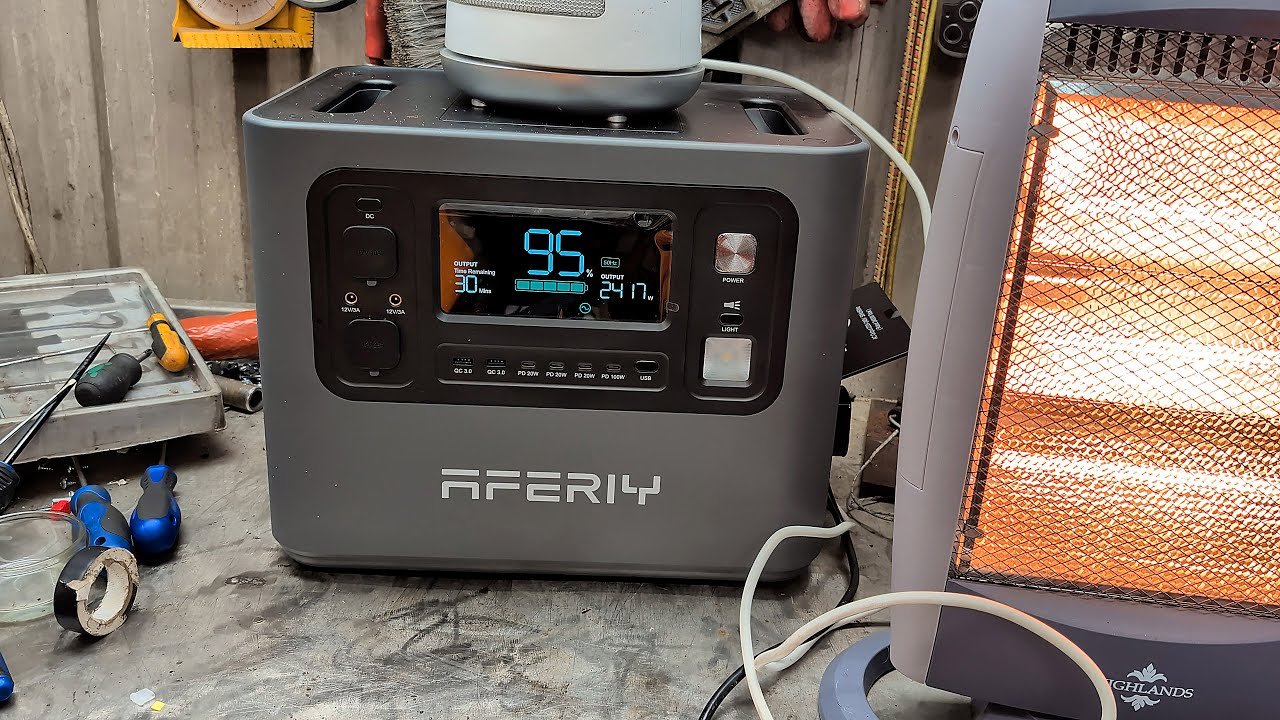 Aferiy P210 Test: Inverter Waveform & Load Stress Results