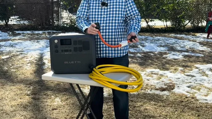 Connecting the adapter cable to the AC200L