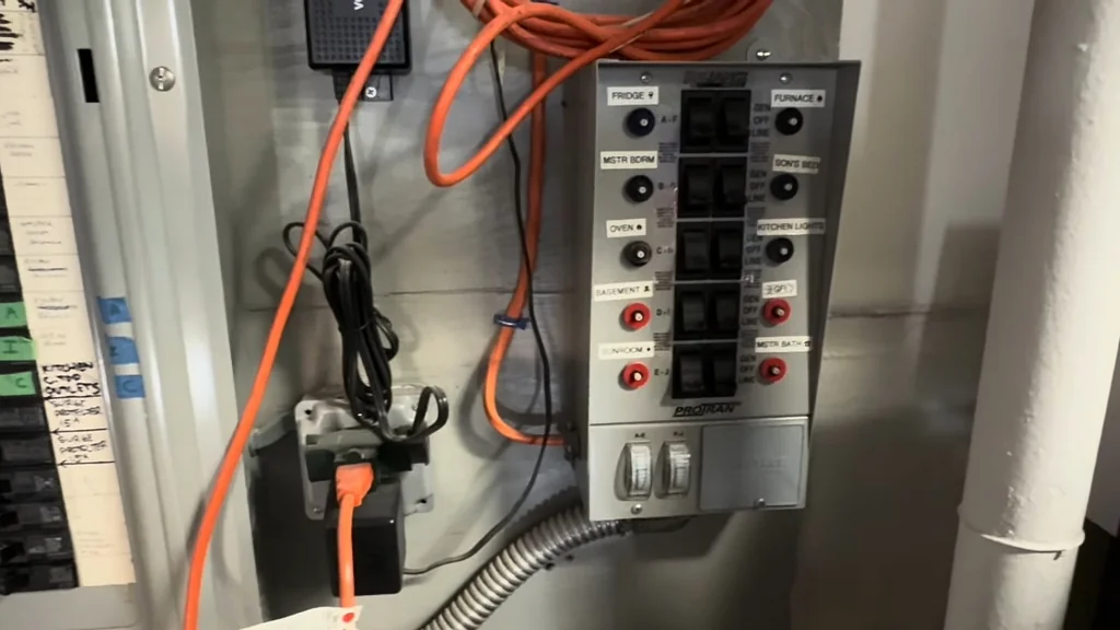 Disconnected Bluetti power station