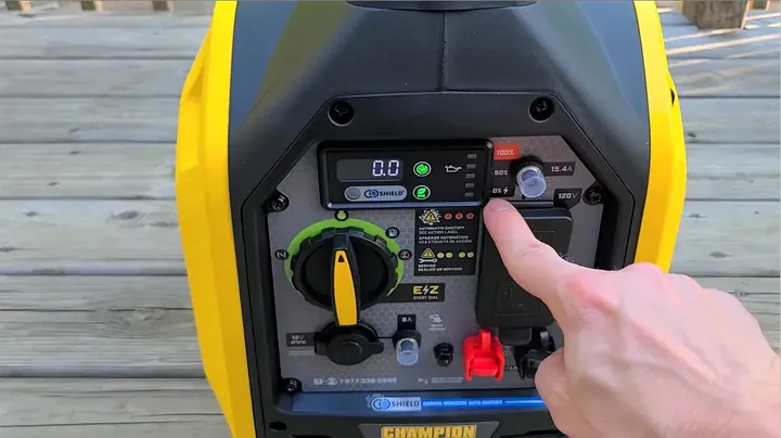 Front panel load indicator LEDs showing initial power demand under light heat load