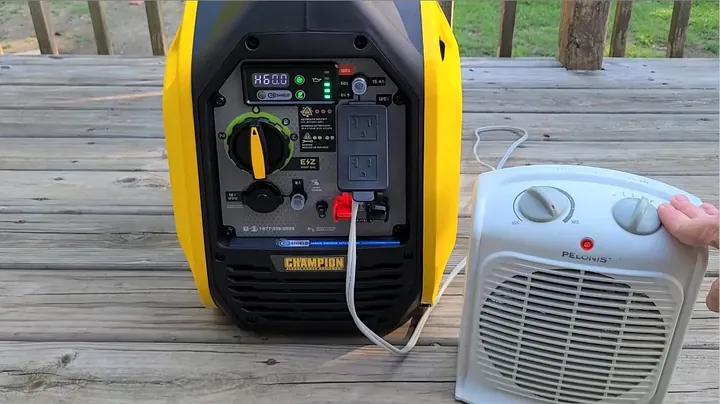 Champion 2500-Watt Inverter Generator: Unboxing, Setup, Noise Test & Home Backup Power Test