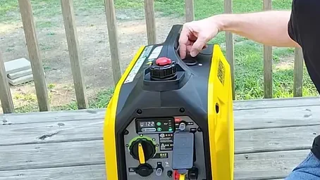 Reverting manual transfer panel switches back down to street utility power position