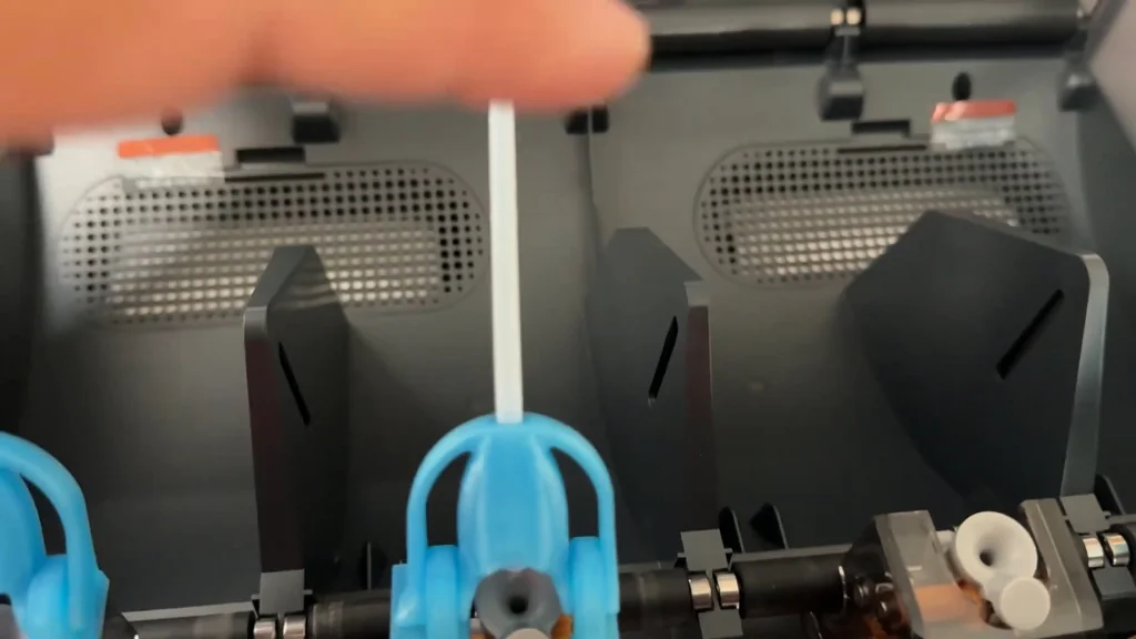 Filament tubes inside AMS unit