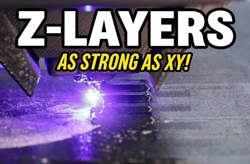 How to fix FDM 3D Print Z-Axis Weakness with Laser Assisted Fusion
