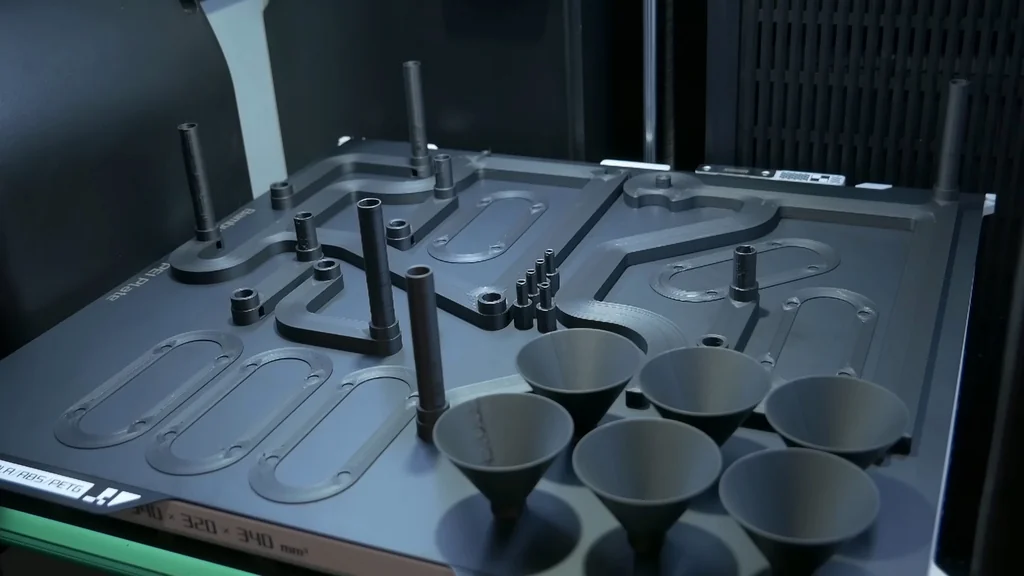 3D printed liquid cooling system parts