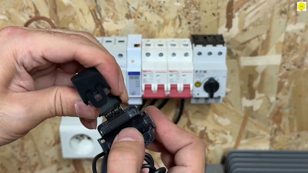 Connecting CT clamp
