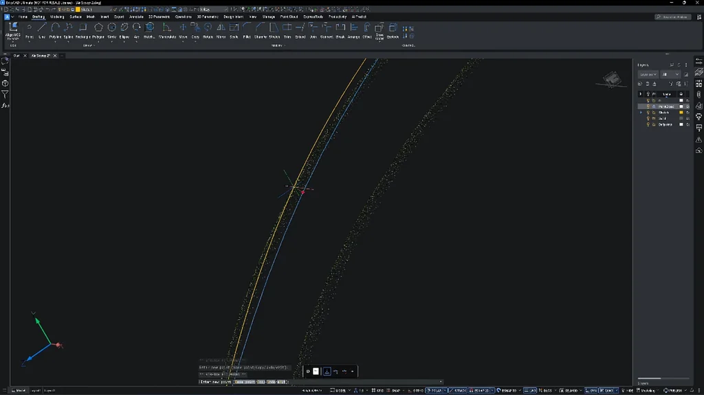 Adjusting spline guide rails