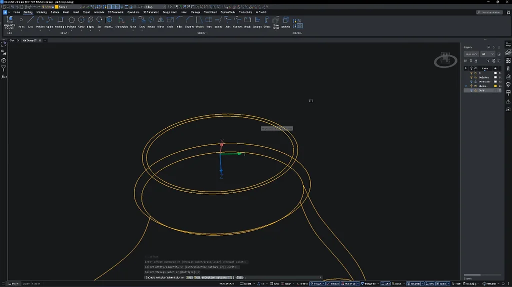 Final geometry adjustments