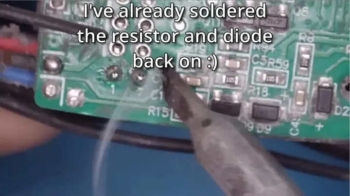 Soldering replacement MOSFETs onto tinned PCB pads under microscope