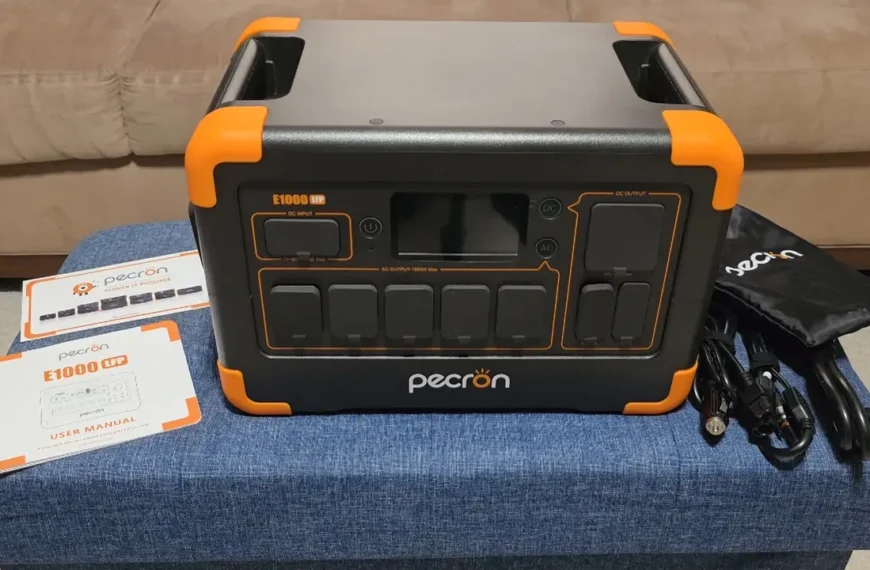 Pecron E1000LFP Portable Power Station Review and Testing