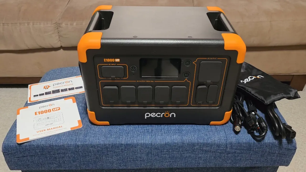 Pecron E1000LFP Portable Power Station Review and Testing