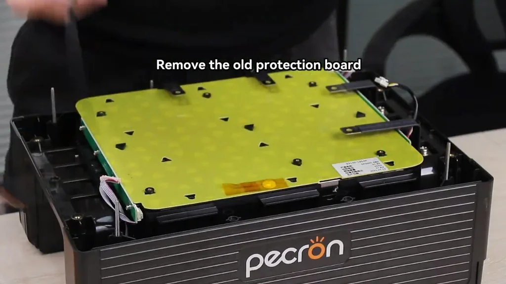 Removing old protection board