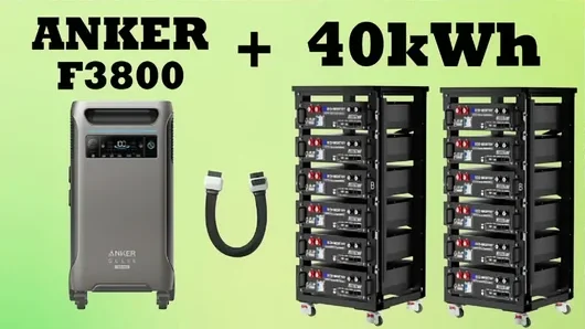 Parallel battery setup demonstration