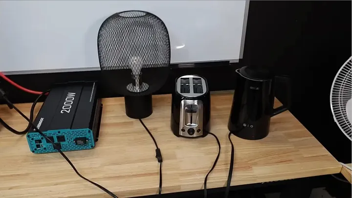 Simultaneous load testing running lamp, fan, and toaster together