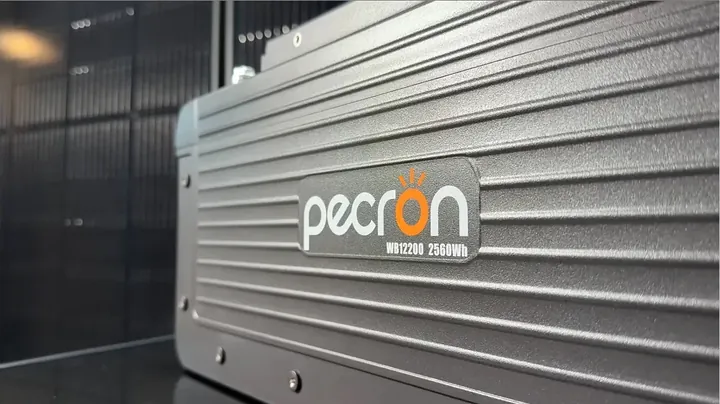 Close-up view of the Renogy 2000W pure sine wave inverter enclosure