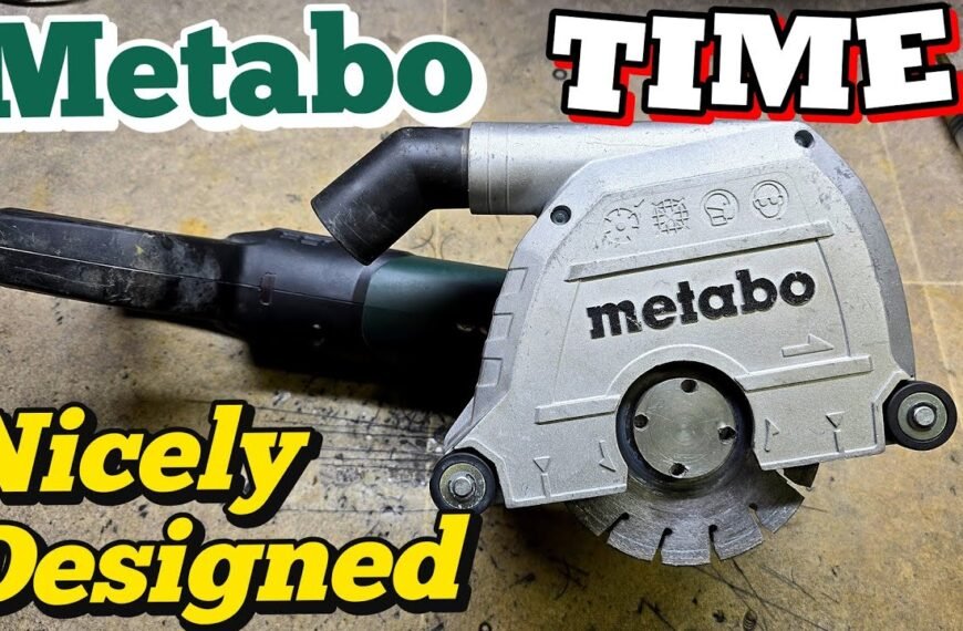 Metabo MFE 40 Wall Chaser Gear Repair: Internal Gear Box Overhaul