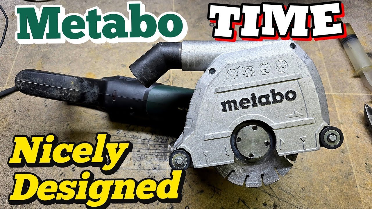Metabo MFE 40 Wall Chaser Gear Repair: Internal Gear Box Overhaul