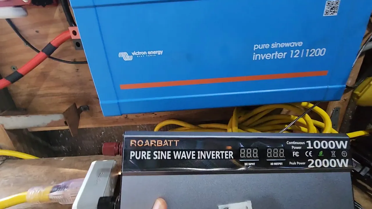 Side profile view of the inverter housing