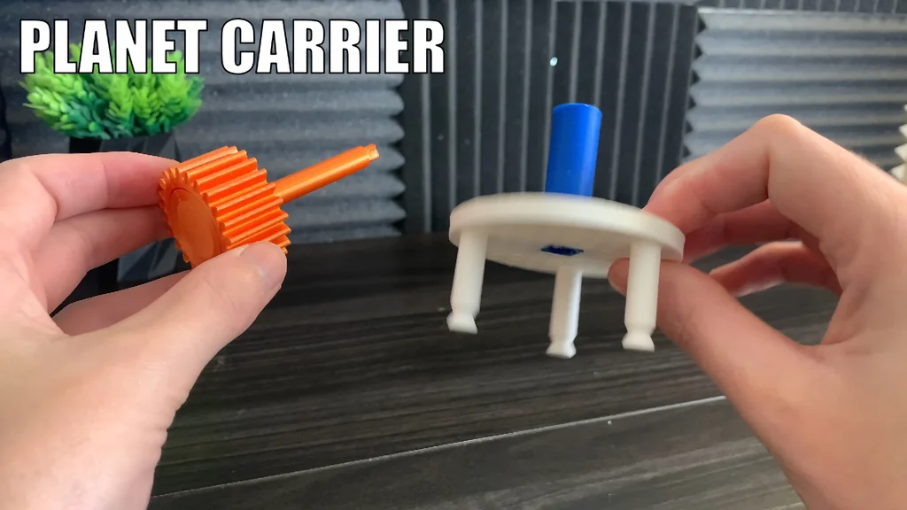Planet carrier and sun gear parts