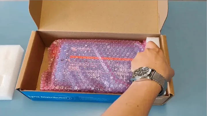 Victron Lynx Distributor packaging and unboxing on the workshop bench