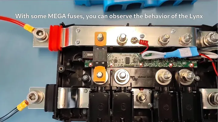 Installing a bolt-down MEGA fuse across the M8 busbar terminal studs