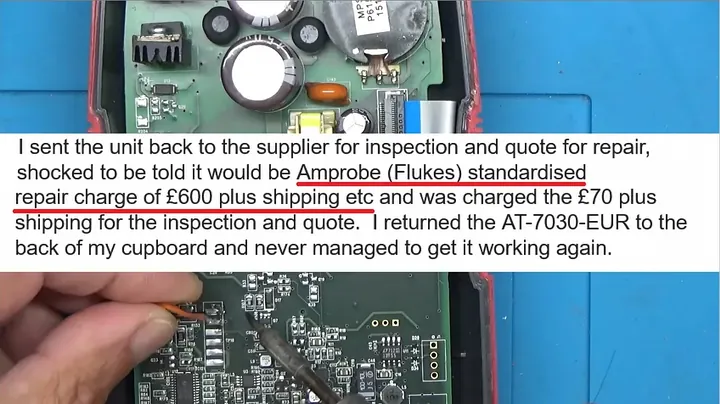 Soldering temporary wires onto the circuit board power contacts